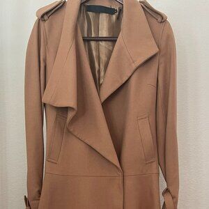 L.A.M.B. COAT WOOL CASHMERE CAMEL MAXI COAT SIZE 4